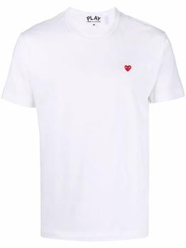 Comme des Garcons | COMME DES GARÇONS PLAY HEART T-SHIRT CLOTHING商品图片,7.7折