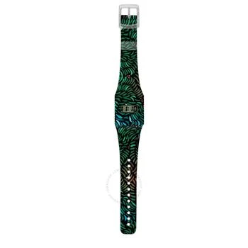 Pappwatch | Big Brush Paperlike Quartz Digital Unisex Watch ILP19064,商家Jomashop,价格¥66