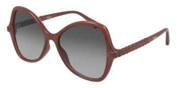 Chloé | Grey Gradient Butterfly Ladies Sunglasses CH0001S 004 56商品图片,5.1折