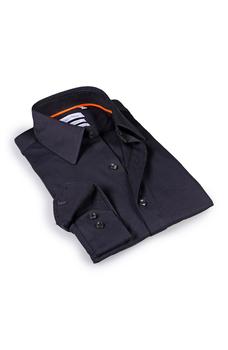 Levinas, Levinas | Solid Trim Tailored Fit Dress Shirt商品图片 2.2折