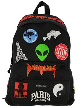 Balenciaga | BALENCIAGA Explorer Backpack Black商品图片,满$175享8.9折, 满折