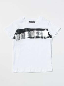 推荐Balmain cotton t-shirt with logo商品