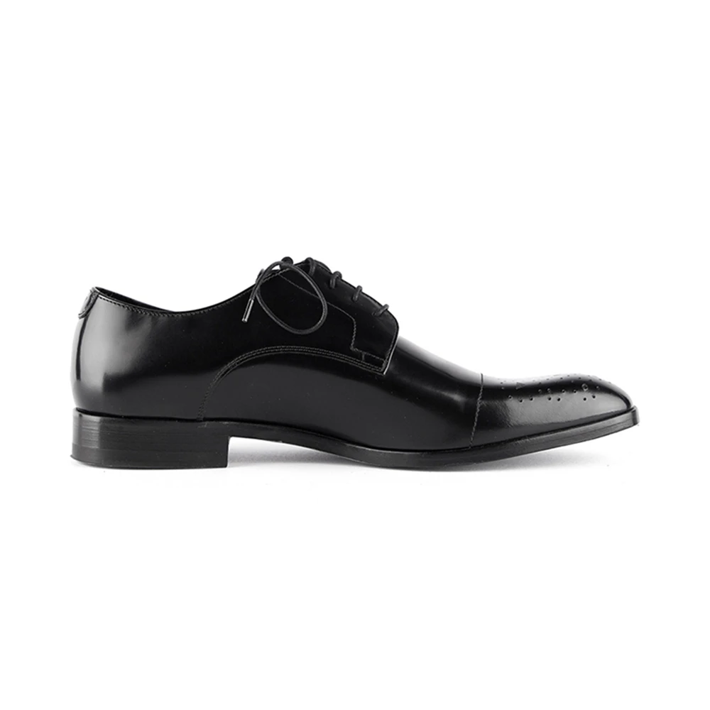 推荐Emporio Armani 安普里奥 阿玛尼 男士黑色绑带皮鞋  X4C273-XAT04-00002商品