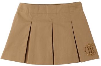 商品Burberry | Baby Beige Monogram Skirt,商家SSENSE,价格¥773图片