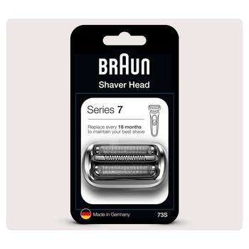 商品Braun Series 7 73S Electric Shaver Head Replacement, Silver图片