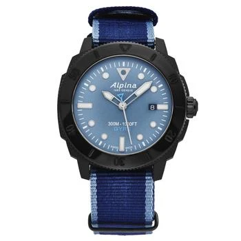 Alpina | Seastrong Diver Gyre Automatic Blue Dial Men's Watch AL-525LNB4VG6 4.3折, 满$75减$5, 满减