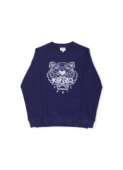 Kenzo | Kenzo Kids Tiger Embroidered Crewneck Sweatshirt商品图片,6.7折×额外9折, 额外九折