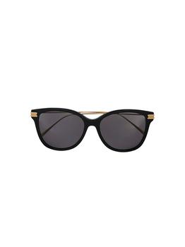 推荐Ribbon Detail Square Frame Sunglasses商品