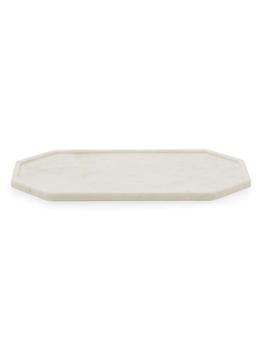 商品Blue Pheasant | Aila Marble Serving Tray,商家Saks Fifth Avenue,价格¥566图片