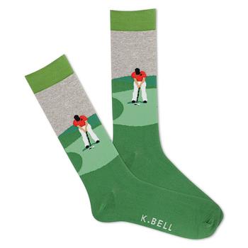 推荐Men's Focused Golfer Crew Socks商品
