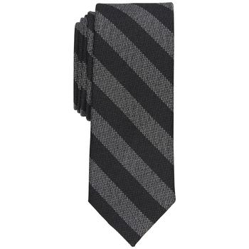 Bar III | Men's Arrow Striped Skinny Tie, Created for Macy's商品图片,4折, 独家减免邮费