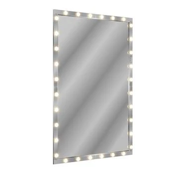 Hivvago | 72x48 Inch Hollywood LED Full-Length Mirror - Silver,商家Premium Outlets,价格¥5161