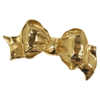 [二手商品] Chanel | Vintage Cc Bow Brooch Felt With Faux Pearls Metal Brooch Jewelry (Pre-Owned),商家Premium Outlets,价格¥5955