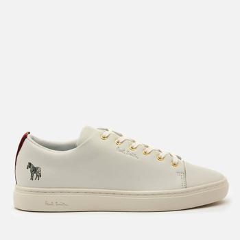 PAUL SMITH WOMEN'S LEE LEATHER CUPSOLE TRAINERS - WHITE,价格$142.48