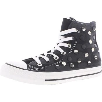 推荐Converse Painted Hardware Women's Studded High Top Sneakers商品