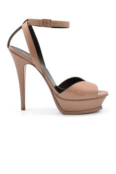 圣罗兰鞋女鞋, Yves Saint Laurent | Luxury Shoes For Women   Saint Laurent Tribute Lips Nude Sandals商品图片 9折