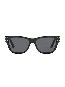 推荐DiorSignature 54MM Rectangular Sunglasses商品