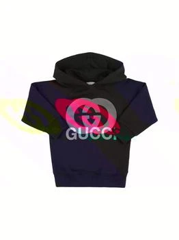 Gucci | Felted Cotton Jersey Hoodie 