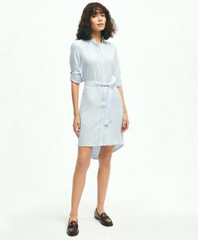 Brooks Brothers | Soft Icons Shirt Dress商品图片,5折