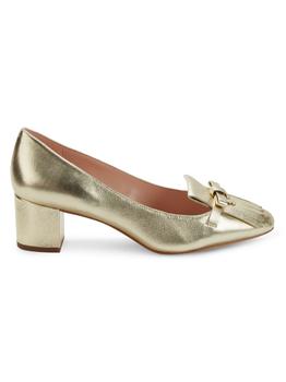 kate spade鞋, Kate Spade | Delaney Metallic Leather Pumps商品图片 5.5折