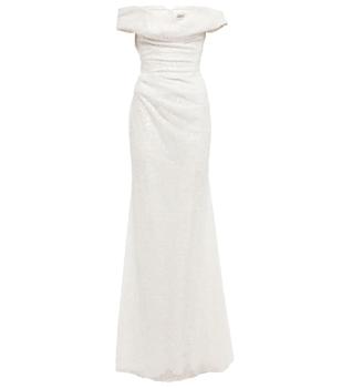 Vivienne Westwood | 新娘造型 — Cora Cocotte亮片金葱长礼服商品图片,