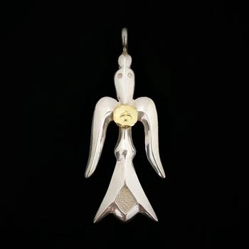 Native Feather | Goros Bird Turquoise With 18K Gold,商家Native Feather | 日本のGoro's専門店,价格¥6369