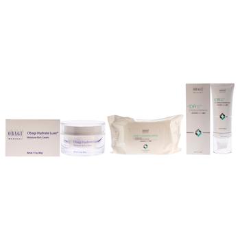 product Obagi Kit by Obagi for Women - 3 Pc Kit 1.7oz Hydrate Luxe Cream, 2oz Intensive Daily Repair Exfoliating and Hydrating Lotion, 25 Count On the Go Acne Cleansing Wipes image