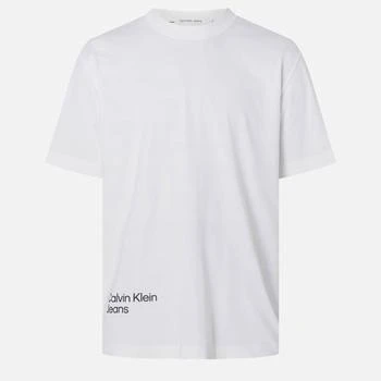 推荐Calvin Klein Jeans Blurred Graphic Cotton T-Shirt商品