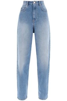 推荐Isabel marant etoile 'corsy' loose jeans with tapered cut商品