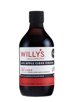商品Willy's | Fire Cider Organic Live Apple Cider Vinegar with Live Mother 500ml,商家Harvey Nichols,价格¥82图片