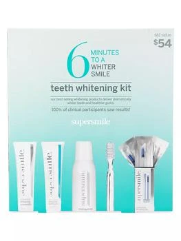 Supersmile | 6 Minutes To A Whiter Smile 5-Piece Teeth Whitening Kit,商家Saks Fifth Avenue,价格¥462