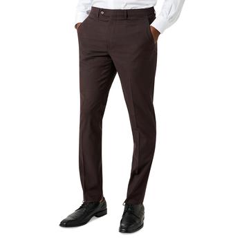 商品Calvin Klein | Men's Grey Plaid Skinny-Fit Dress Pants,商家Macy's,价格¥323图片