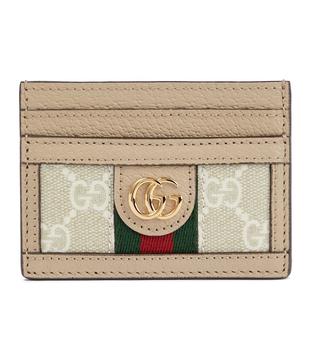 Gucci | Ophidia leather card holder商品图片,