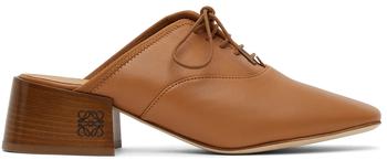 Loewe | 黄褐色 Slip-On 穆勒鞋商品图片,