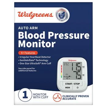Walgreens | Auto Arm Blood Pressure Monitor,商家Walgreens,价格¥293