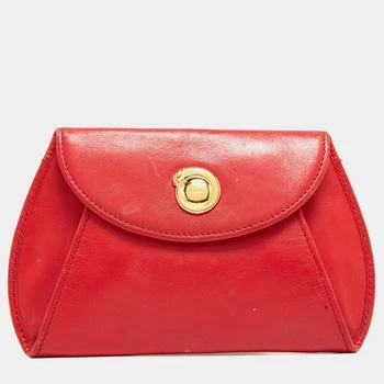 推荐Cartier Red Leather Panthere Flap Coin Pouch商品