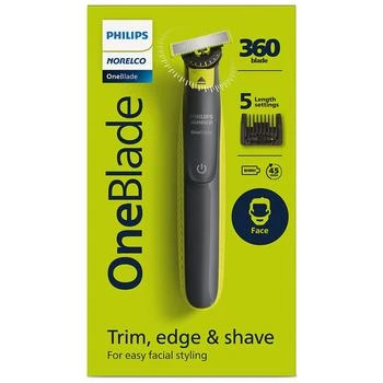 OneBlade 360 Face Hybrid Electric Trimmer and Shaver QP2724/70