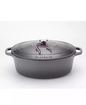 Chasseur | French Enameled Cast Iron 4.2 Qt. Oval Dutch Oven,商家Macy's,价格¥2909