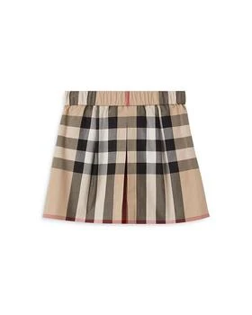 Burberry | Girls' Exaggerated Check Pleated Skirt - Baby 5.9折