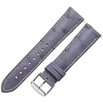 Hadley Roma | Unisex 21 mm Leather Watch Band 21OS23C-GRAY,商家Jomashop,价格¥298