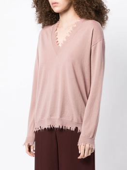 Uma Wang | UMA WANG WOMEN LONG SLEEVE V NECK TOP商品图片,额外9.5折, 额外九五折