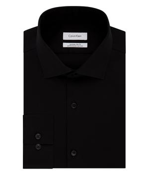 Calvin Klein | Men's Dress Shirt Xtreme Slim Fit Non Iron Herringbone商品图片,