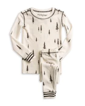 PJ Salvage | Unisex May The Forest Be With You Velour Thermal 2-Pc. Snug Fit Pajamas Set - Little Kid, Big Kid,商家Bloomingdale's,价格¥299