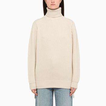 Max Mara | Sand wool turtleneck商品图片,