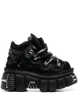 Vetements | VETEMENTS X NEW ROCK - Leather Platform Sneakers商品图片,独家减免邮费