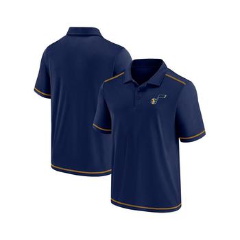 推荐Men's Branded Navy Utah Jazz Primary Logo Polo Shirt商品