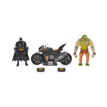 商品Converting Batcycle Battle Pack with Exclusive 4" Killer Croc and Batman Action Figure图片