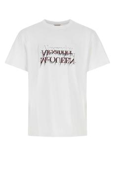 Alexander McQueen | Alexander McQueen Logo Printed Crewneck T-Shirt商品图片,6.1折起