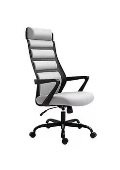 Vinsetto | High Back Home Office Desk Chair with Spandex Fabric Thick Padding with 360 Swivel Wheels Grey,商家Belk,价格¥1005