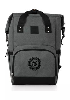 商品MLB Washington Nationals On The Go Roll-Top Cooler Backpack图片